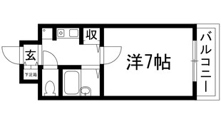 花屋敷マンションの物件間取画像